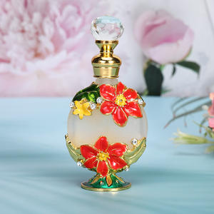 10ML alloy enamel <b>retro</b> style perfume delicate floral scent luxurious enamel fragrance chic enamel perfume - Product Image 3