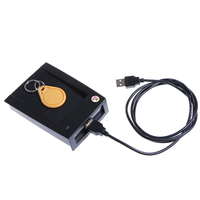 Lector/Grabador de Tarjetas NFC RFID, Escritor de Tarjetas MF sin Contacto o CPU FM1208, Software o SDK de Encriptación Gratuito, Anti Clonación de Tarjetas