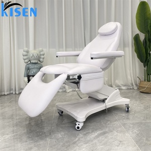 Kisen New Design Multifunctional Beauty <b>Bed</b> Birthing Gynecological <b>Bed</b> <b>Lash</b> Tattoo Chair Electric Adjustable 3 Motors on Sale - Product Image 2