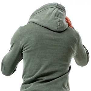 Conjunto de dos piezas de lavado ácido personalizado, chándal de jogging vintage desteñido, Sudadera con capucha, pantalones de chándal acampanados de pierna recta, Fitness para adultos - Product Image 6