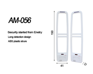 E-Bit AM-056A Porte de détection antivol EAS AM 58KHz pour magasin de vêtements avec portée de 1,1-2,2 m pour bijouterie - Product Image 6