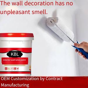 Échantillon gratuit Peinture au latex écologique imperméable sans formaldéhyde pour les murs intérieurs de la <span class=keywords><strong>maison</strong></span> Auto-appliquante Rénovation Sans goût - Product Image 6