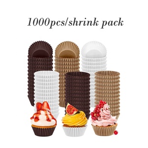 Food Grade Oven-safe White Homemade Mini <strong>Paper</strong> Pastry Muffin Molds Cupcake Liners Baking Cups - Product Image 4