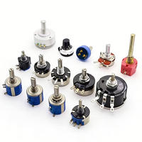 Potentiomètre rotatif régulier 500k avec interrupteur pour le contrôle de la vitesse du ventilateur de plafond et le contrôle de la température du chauffage