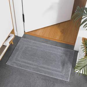 Tapis de douche antidérapant 3 pièces avec tapis de toilette en forme de <span class=keywords><strong>U</strong></span>, tapis de bain absorbants, lavables en <span class=keywords><strong>machine</strong></span>, tapis de sol de salle de bain - Product Image 3