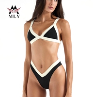MLY Sportswear Service OEM Maillots de bain pour adultes Maillots de bain imprimés personnalisés Maillots de bain à bretelles pour femmes Sexy Mature Femmes Bikini