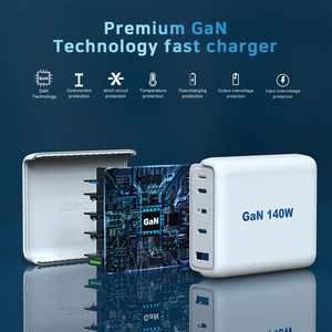 <span class=keywords><strong>Cargador</strong></span> USB <span class=keywords><strong>de</strong></span> 140W Adaptador <span class=keywords><strong>de</strong></span> corriente Teléfono móvil 140W Universal PD GaN Escritorio Tipo C <span class=keywords><strong>Cargador</strong></span> rápido para Macbook Laptop <span class=keywords><strong>iPhone</strong></span> Samsung - Product Image 4