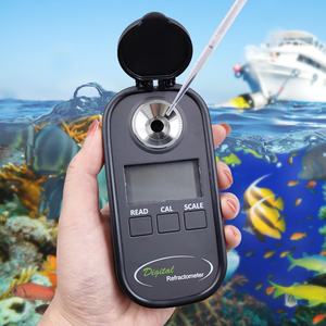<span class=keywords><strong>Digital</strong></span> salinidade refratômetro 0-100% gama salinidade medidor 0,2% precisão 0,1% resolução refrativa teste água do mar - Product Image 6