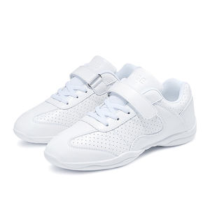 Nouvelles chaussures <span class=keywords><strong>de</strong></span> pom-pom girl blanches <span class=keywords><strong>de</strong></span> haute qualité pour enfants pour filles 28-37 <span class=keywords><strong>basket</strong></span>-ball plat baskets <span class=keywords><strong>de</strong></span> <span class=keywords><strong>danse</strong></span> scolaire <span class=keywords><strong>de</strong></span> haute qualité personnaliser - Product Image 4