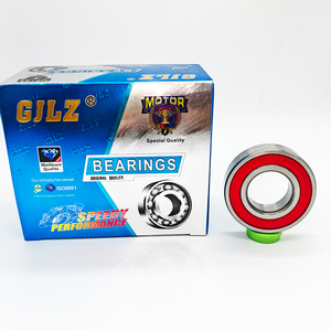 Rodamiento de bolas de ranura profunda de precisión P6 lubricado con acero GJLZ 2RS ZZ 6205 <span class=keywords><strong>Gcr</strong></span> 15, 6205 para uso en motocicletas - Product Image 4