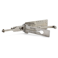 Herramientas Lishi 2 en 1 TOY38R, herramienta de apertura y decodificación automática, suministros para cerrajeros