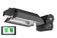 2025 Longood hidropónico de alta calidad 95% aluminio reflectante ALANOD VEGA igual que Gavit 120V 240V 347V DE 1000W HPS Grow Light