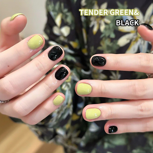 XEIJAYI Esmalte de Uñas en Gel de Diseño de Lujo de 15 ml, Gel de Resina UV de Alta Calidad en Envase Negro y Verde para Estilo Francés DIY - Product Image 5