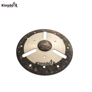 Ensemble de cymbales de batterie électrique Kingdo Professional B20 Bronze 16 pouces de haute qualité - Product Image 2