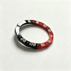 วงแหวนขอบนาฬิกาแซฟไฟร์สีม่วงพร้อมเครื่องหมายสีทอง 38 มม. สำหรับชิ้นส่วนนาฬิกาดำน้ำ - Product Image 5