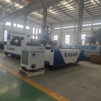Máquina de corte por láser de fibra CNC para grado industrial H-Beam 1500W/2000W/3000W