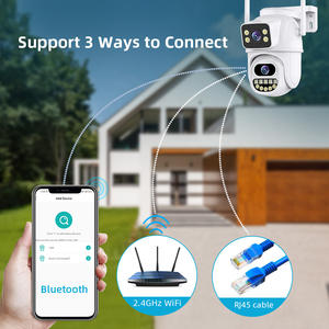Icsee Mini Domo WiFi cámara de seguridad inteligente AI detección de movimiento humano visión nocturna inalámbrica Ptz Cámara al aire libre almacenamiento de datos en la nube - Product Image 3