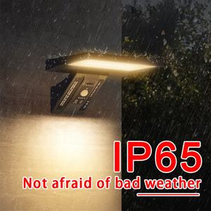 Lampe solaire murale de jardin en forme de queue de baleine, étanche IP65, LED 5W, détection de mouvement, lumière extérieure intelligente - Product Image 3