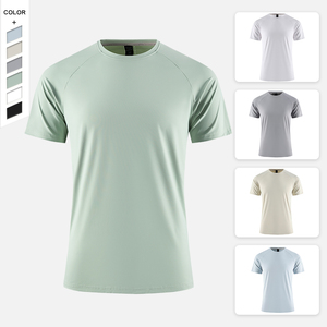 Nuova T-shirt in Seta Ghiaccio 2024, Asciugatura Rapida, Polylon Multicolore, Manica Corta Estiva, Taglia Grande, Comoda per <span class=keywords><strong>Sport</strong></span> e Tempo Libero - Product Image 6