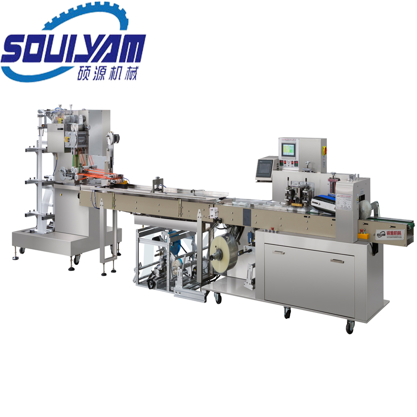 JBK-320 полная автоматическая машина для влажных салфеток/влажные салфетки производственная линия автоматическая упаковочная машина для подушек