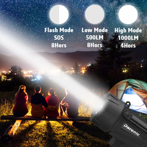 Lampe de travail rechargeable à LED Darenic 10W, lampe torche pour le camping - Product Image 3