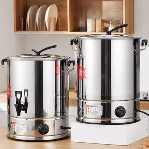 Commerciale di grande capacità in acciaio inox elettrico urna riscaldamento acqua bollente secchio isolante termico bevanda integrata 220V - Product Image 2