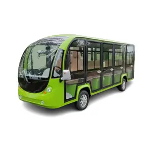 9-14 Zits Elektrische Sightseeing Bus Met Deur Nieuwe Energie Voertuig Sightseeing Auto Met Batterij Te Koop