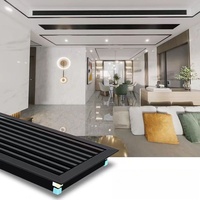 Grille de ventilation de climatisation en alliage d'aluminium PVC, ventes directes d'usine, spécifications personnalisables