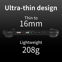 Nueva Consola Portátil Anbernic RG40XX H con Sistema Linux, Pantalla de 4 Pulgadas, Anillo de Luz RGB, Compatible con Wi-Fi 5G, 64GB, Máquina de Videojuegos Retro
