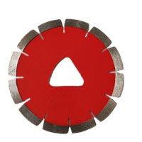 Lame de scie laser EA à entrée précoce en diamant de conception de trou triangulaire de 6 pi 150mm