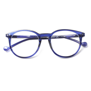 Lunettes de lecture personnalisées tendance, confortables et de haute qualité avec charnières à ressort, monture ronde, anti-lumière bleue, pour femmes et hommes - Product Image 5