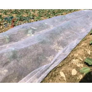 अंकुर उगाने के लिए कृषि सब्जी कवर के लिए फैक्टरी पीपी स्पनबॉन्ड गैर बुना कपड़ा