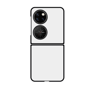 Venta al por mayor de plástico duro en blanco 2D sublimación funda para teléfono móvil para <span class=keywords><strong>Huawei</strong></span> <span class=keywords><strong>P50</strong></span> bolsillo con inserto de aluminio - Product Image 1