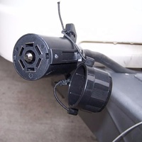 Adaptateur de remorque rond 7 RV Blade à 6 pôles Fiche de remorque 7 broches à 6 broches Fiche de câblage de remorque reliant les lumières.