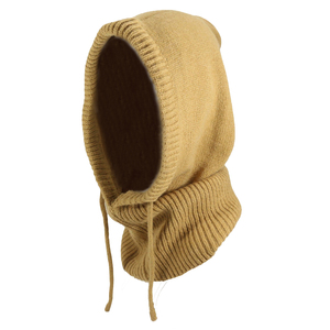 HZM-24339 hiver <span class=keywords><strong>cagoule</strong></span> Ski <span class=keywords><strong>tricot</strong></span>é à capuche cou col casquette femmes cache-oreilles tête bonnet chapeau Bonnet masque réglable - Product Image 6
