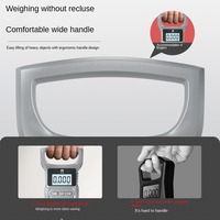 Vente en gros Balance numérique portable USB alimentée par batterie Balance à crochet Balance suspendue pour valise Capacité de 50kg