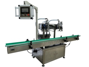 Máquina de llenado de líquidos de servoaccionamiento de doble cabezal automático de alta velocidad Seguimiento de champú cosmético para envasado de bebidas en bolsas - Product Image 4