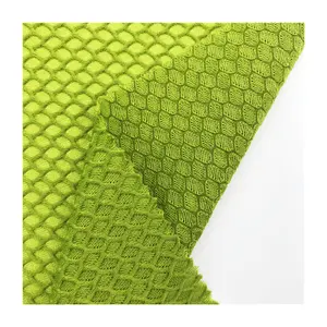 Hot-sale Honeycomb Mesh Fabric 86%polyester 14%spandex Structure Knitting Fabric For Sports