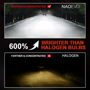 Luces láser antiniebla para coche D2S Luce Bombillo Led Para Motos H4 Auto proyector faro H7 lámpara de cabeza para bombilla de vehículo - Product Image 6