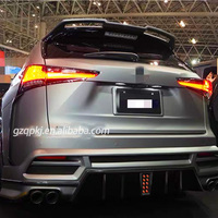 Version SUW du becquet arrière en fibre de carbone disponible sur le kit carrosserie Lexus NX200t/NX300 de 2014 à 2020