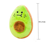 Jouet à mâcher interactif en peluche et corde de coton pour chiens, motif chien crème glacée de dessin animé, qui couine - Cadeau d'anniversaire