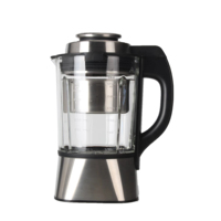 Mélangeur électrique en acier inoxydable, appareil de cuisine, appareils alimentaires, fruits, smoothie, lait de soja, machine à chauffer, mélangeur, 1,75 l