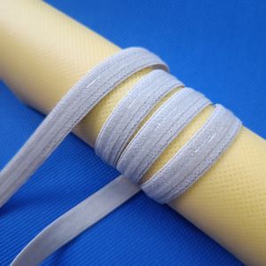 Bande élastique antidérapante en polyester/nylon de 10 mm et 15 mm, colorée sur mesure, pour sous-vêtements, <span class=keywords><strong>soutien</strong></span>-<span class=keywords><strong>gorge</strong></span>, bandeaux et sacs. - Product Image 5