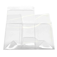 Boîte de rangement en plastique PVC 0,5 mm PTCG avec fond à verrouillage automatique, étui en PVC pour ETB