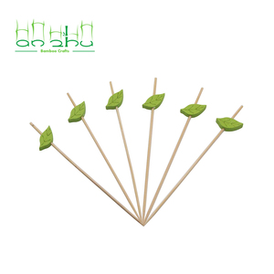 Bán buôn thiết kế mới sáng tạo tre tự nhiên màu chi phí thấp tre xiên thịt nướng thanh tre BBQ xiên thanh cho thực phẩm Trái Cây - Product Image 2