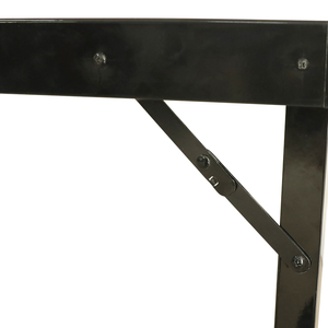 Table de ping-pong pliable portable DKS DKS-MITT89 avec panneau MDF 60x30 pouces taille moyenne pour une utilisation intérieure/extérieure comprend un filet - Product Image 4