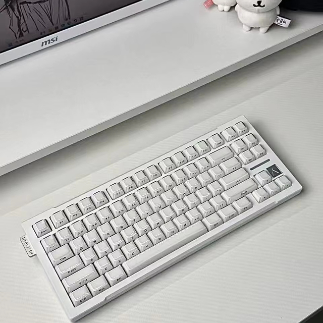 High Quality Multi-Languages Wireless 2.4G Keyboard Metal Computer Keyboard Machined Mechanical Gaming Keyboard