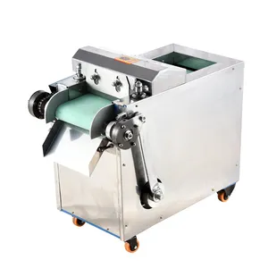 Industrial Automatic Small Electrical Electric Onion Leafy Vegetable Chili Pepper Stem Sweet Potato Cube Cutter Cutting Machine