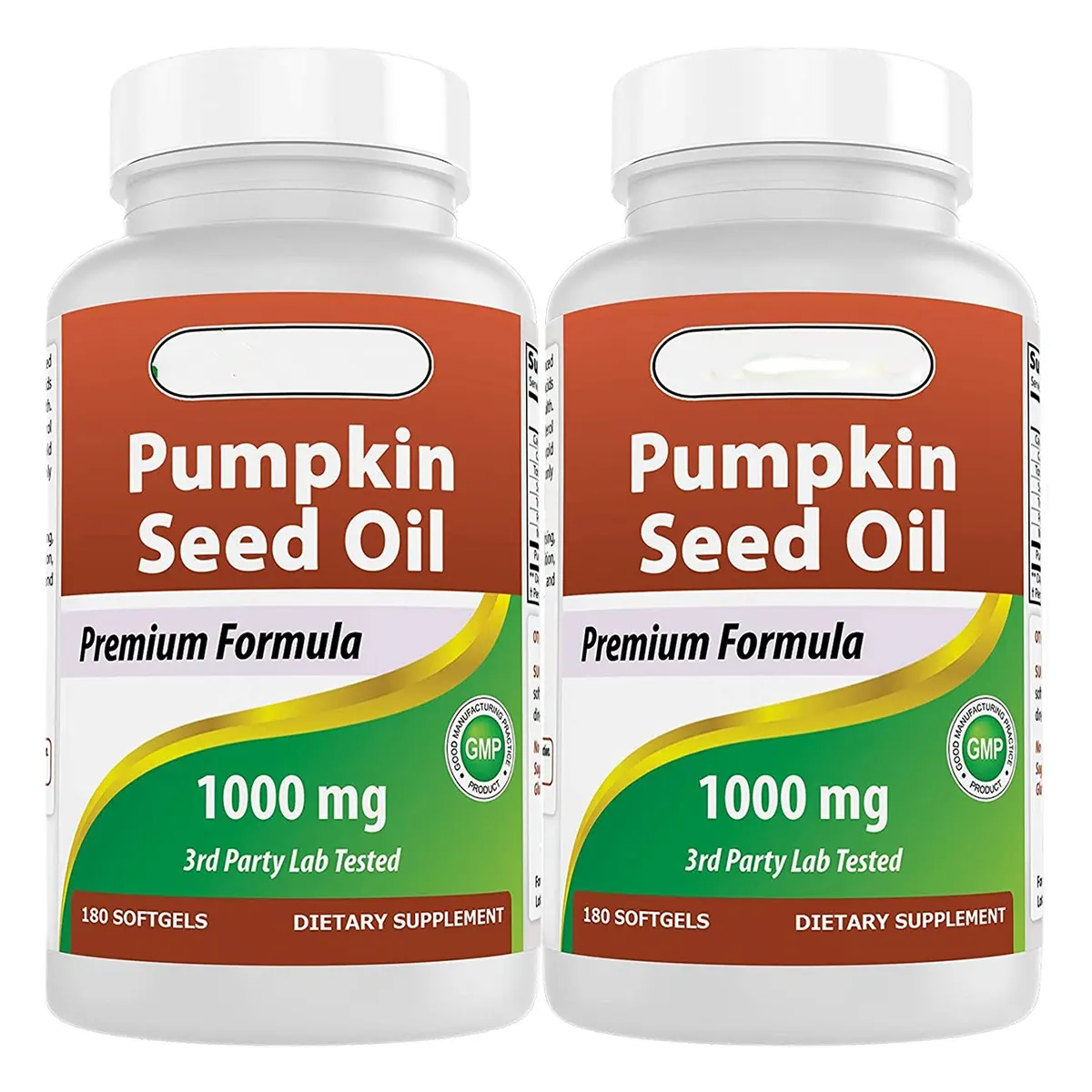 Private label Natural Flavor Organic Best Naturals Pure Pumpkin Seed Oil Capsules softgel Supplement for Support Healthy