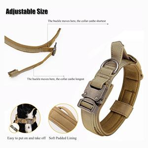 <span class=keywords><strong>Collar</strong></span> de Nailon para Perro con Hebilla Metálica de Liberación Rápida, Ajustable, Cómodo, Impermeable, con Logotipo Personalizable y Asa de <span class=keywords><strong>Control</strong></span> Reforzada - Product Image 6